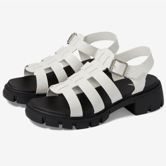 BRAND NEW WELLSFOUNTN COMFORT MULTI-STRAPS BLOCK-HEEL SANDAL G1 - Picture 1 of 13